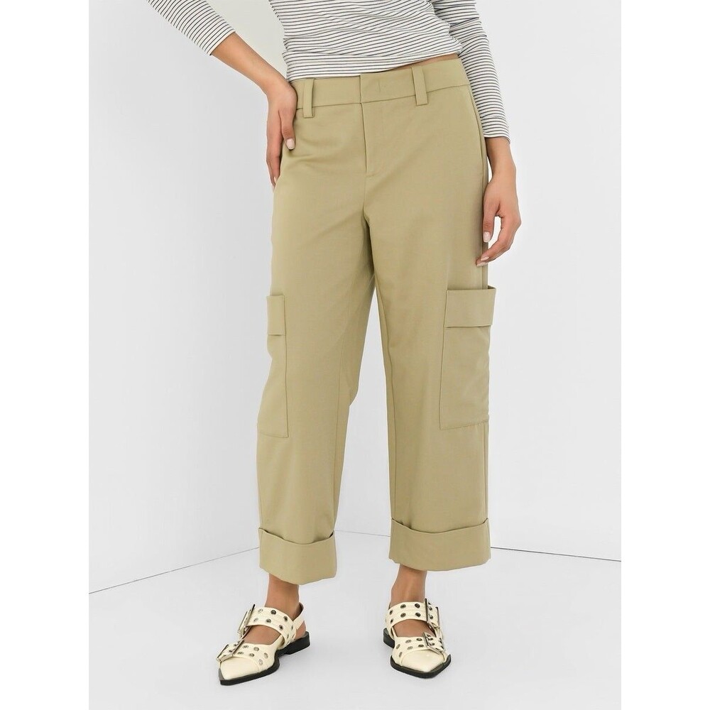 Womens Size 12 Vince. Cropped Utility Pants EUC